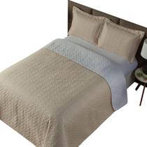 Cobre Leito Solteiro Dupla Face com Porta Travesseiro Clara 02 Peças