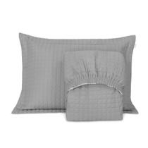 Cobre Leito Solteiro Lavive Plaza Bicama 2Pçs Gris