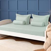 Cobre Leito Solteiro Lavive Plaza Bicama 2Pçs Verde Malva Cobre Leito Solteiro Lavive Plaza Bicama 2Pçs Verde Malva