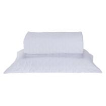 Cobre Leito Solteiro Milão Dupla Face Micropercal 200 Fios 2 Peças - Branco - 100% Poliéster