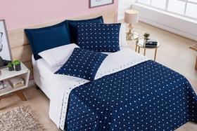 Cobre Leito Solteiro Poá Micro Dupla Face 200 Fios 2Pçs ul Cobre Leito Solteiro Poá Micro Dupla Face 200 Fios 2Pçs ul