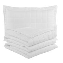 Cobre Leito Solteiro Soft Branco Valle Enxovais 2 peças Cobre Leito Solteiro Soft Branco Valle Enxovais 2 peças