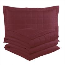 Cobre Leito Solteiro Soft Vinho Valle Enxovais 2 peças Cobre Leito Solteiro Soft Vinho Valle Enxovais 2 peças