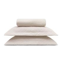 Cobre Leito Solteiro Toque de Linho 2 Peças Appel Cobre Leito Solteiro Toque de Linho 2 Peças Appel