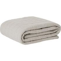 Cobre Leito Tecebem Queen Malha Lisa em Matelasse 240 x 260cm Trigo Cobre Leito Tecebem Queen Malha Lisa em Matelasse 240 x 260cm Trigo