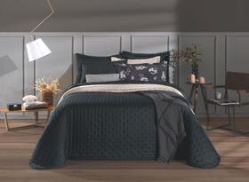 Cobre Leito Toque de Algodão Hedrons Queen Conforto e Sofisticação