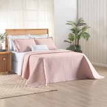 Cobre Leito Verity King 03 Peças - Rosa Cobre Leito Verity King 03 Peças - Rosa