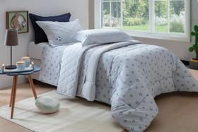 Cobre leito Vida Bela football 200 fios