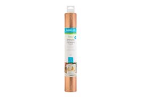 Cobre metálico texturizado permanente Cricut em rolo de vinil 1,2 m Cobre metálico texturizado permanente Cricut em rolo de vinil 1,2 m