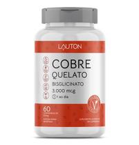 Cobre quelato bisglicinato (clinical series) 60caps - lauton