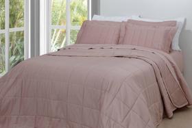 Cobreleito 300 Fios Satinée Square Inrose Casal