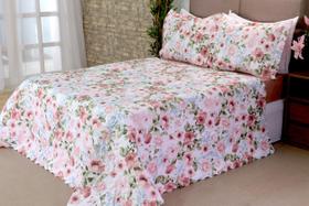 Cobreleito Bouti Garden Queen Buque 03 Peças