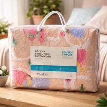Cobreleito Colcha Solteiro Infantil Patchwork 2 Peças Camesa Cor: Carro Cobreleito Colcha Solteiro Infantil Patchwork 2 Peças Camesa Cor: Carro