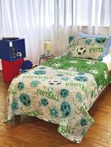 Cobreleito Dupla Face Solteiro Estampado Kids - 1,60m x 2,20m