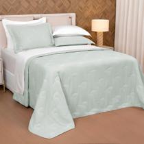 Cobreleito Queen Bordado Lavive Botanic 03 Pç T. Pluma Verde Cobreleito Queen Bordado Lavive Botanic 03 Pç T. Pluma Verde