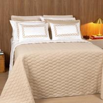 Cobreleito Super King Lavive Francis 05 Peças 180 Fios Bege