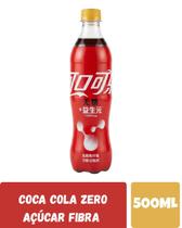 Coca Cola Fibra Plus Zero Garrafa Importada 500ml Coca Cola Fibra Plus Zero Garrafa Importada 500ml