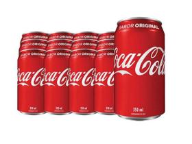Coca Cola Lata 350Ml - Fardo Com 12 Unidades
