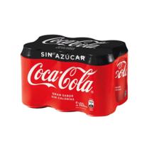 Coca Cola Lata Zero 12 Unidades De 350Ml