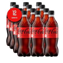 Coca Cola Original Sem Acucar PET 600ml (12 Garrafas)