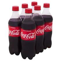 Coca Cola Original Sem Acucar PET 600ml (6 Garrafas)