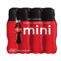 Coca cola pet zero 200ml pack 12 unidades