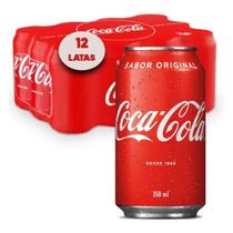 Coca-Cola Sabor Original 350ml Fardo de 12 Unidades Coca-Cola Sabor Original 350ml Fardo de 12 Unidades