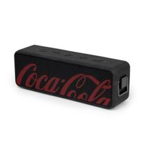 Coca-Cola Sound Box - Caixa de som wireless com baixos acentuados - Preta - LIC COCA-COLA