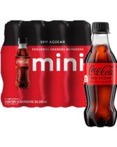 Coca cola zero açúcar 200 ml fardo com 12 un