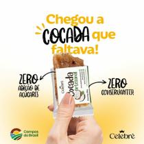 COCADA ARTESANAL CELEBRÊ ZERO AÇÚCAR Display com 24unid.