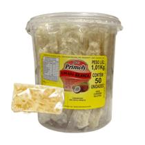 Cocada Branca Primoly Pote 1,01Kg C/ 50 Unidades