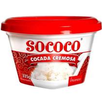 Cocada cremosa branca 335g sococo Cocada cremosa branca 335g sococo