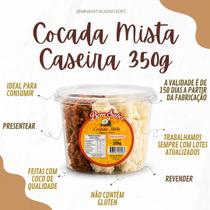 COCADA MISTA CASEIRA BOM SABOR 350g COCADA MISTA CASEIRA BOM SABOR 350g