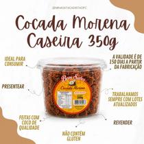COCADA MORENA CASEIRA BOM SABOR 350g COCADA MORENA CASEIRA BOM SABOR 350g