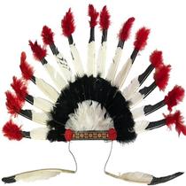 Cocar De Índio Feito De Pena Para Festa