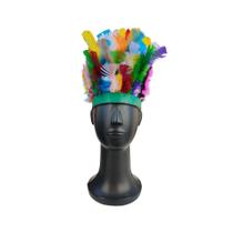 Cocar penacho pequeno - (colorido)