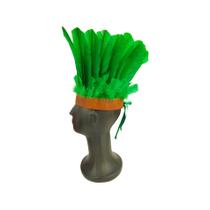 Cocar penacho pequeno - (verde)