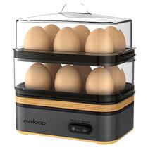 Cocedor de Huevos Evoloop Rapid para 12 Huevos Eléctrico Gris