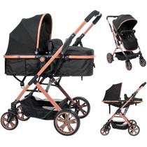 Cochecito PEARLOVE 2 en 1 Plegable Convertible Negro Cochecito PEARLOVE 2 en 1 Plegable Convertible Negro