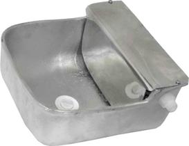 Cocho Automatico, Bebedouro P/ Animais Aluminio Fundido 6,5l Cinza Cocho Automatico, Bebedouro P/ Animais Aluminio Fundido 6,5l Cinza
