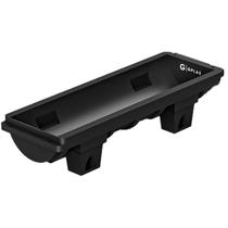 Cocho Canaleta para Gado 230L Preto Gplas