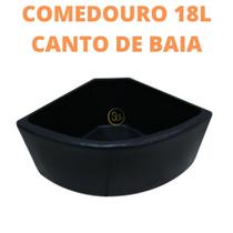 Cocho/comedouro 18 Litros De Canto De Baia - Cavalos e outros animais