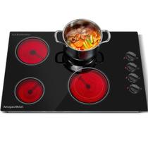 Cocina Eléctrica Amzgachfktch 30" de 4 Quemadores 6700W 220V