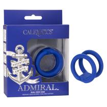 Cock Cage CalExotics Admiral Dual Blue Liquid Silicone Cock Cage CalExotics Admiral Dual Blue Liquid Silicone