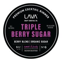 Cocktail Rimmer LAVA Premium Triple Berry Sugar 150mL