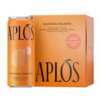 Cocktail Sem Álcool Aplós Mandora Negroni 250 ml - 4 Unidades Cocktail Sem Álcool Aplós Mandora Negroni 250 ml - 4 Unidades