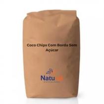 Coco Chips Com Borda Sem Açúcar Nacional Sc 5kgs