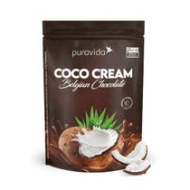 Coco Cream Leite de Coco em Pó Sabor Chocolate Belga Pura Vida 250g