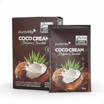 Coco Cream Vegano 10 sachês de 25g (250g) - Pura Vida Coco Cream Vegano 10 sachês de 25g (250g) - Pura Vida