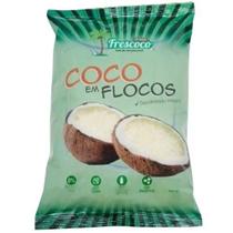 Coco em Flocos Desidratado Integral 500g Frescoco